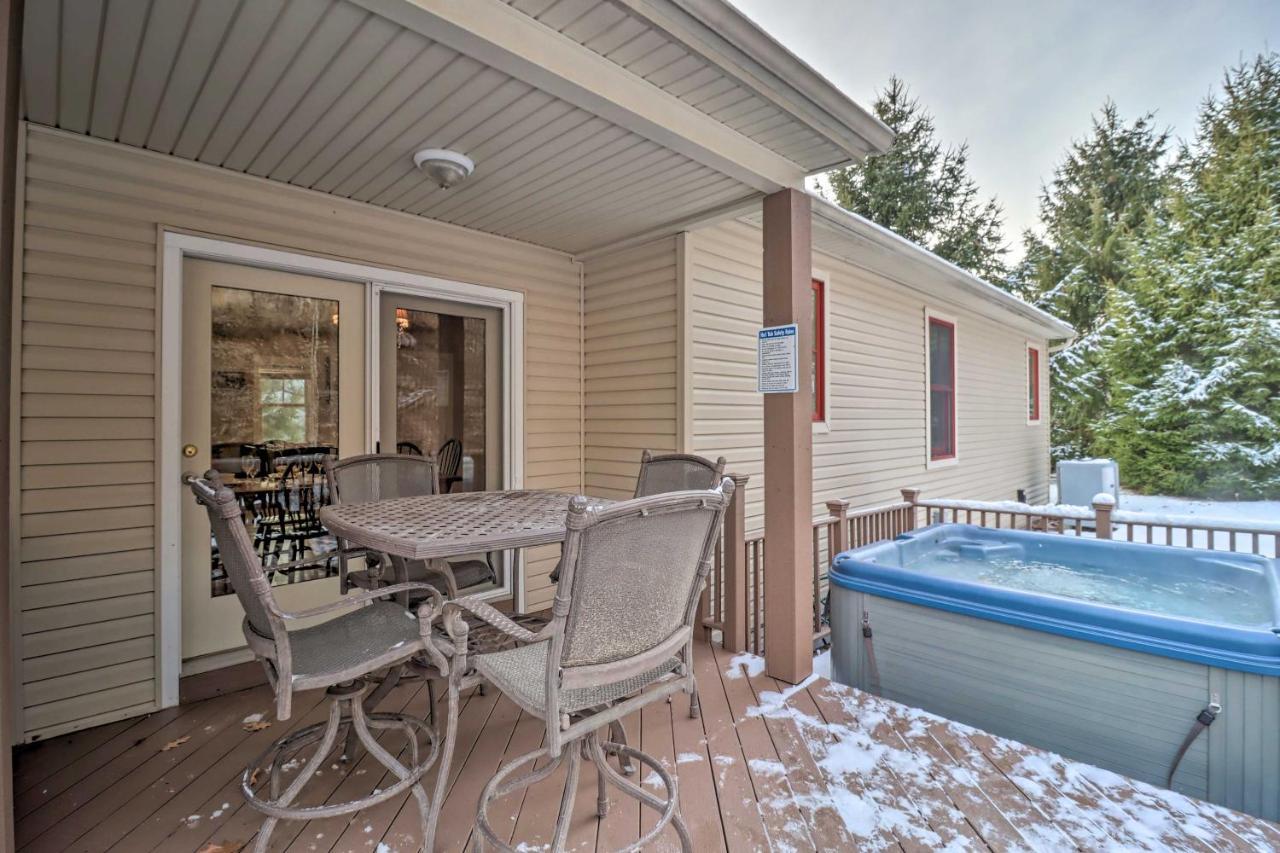 Lake Harmony Home With Hot Tub Less Than Half Mi To Ski! Exteriör bild